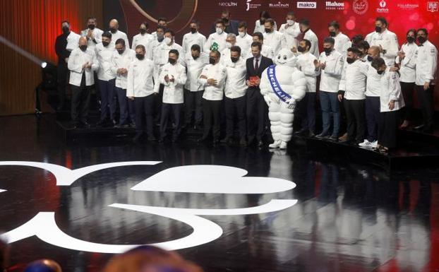 Cocineros destacados con la estrella Michelin 2022./efe