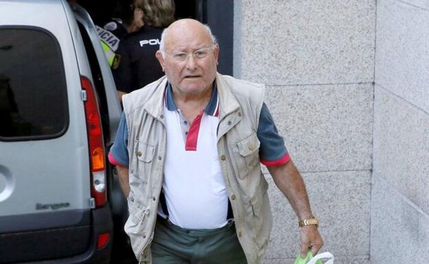 Manuel Charlín, sale en libertad con cargos en 2018 tras su detención por pretender introducir un cargamento de coca en Galicia, interceptado en las Azores./Efe