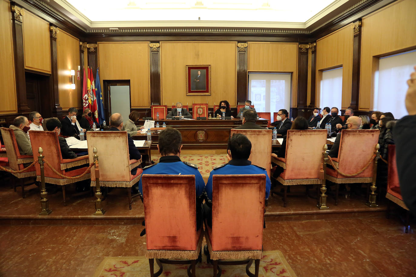 Fotos El Pleno del Ayuntamiento con Diez desde casa
