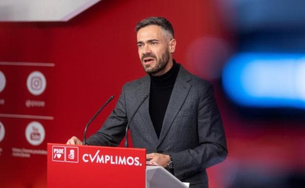 El portavoz de la Ejecutiva Federal del PSOE, Felipe Sicilia /EP