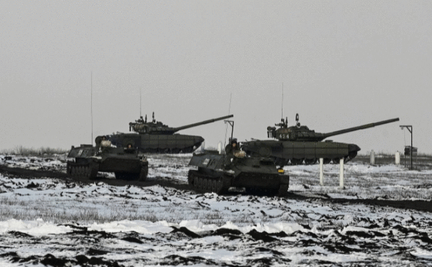 El Ejército ruso, a las puertas de Kiev