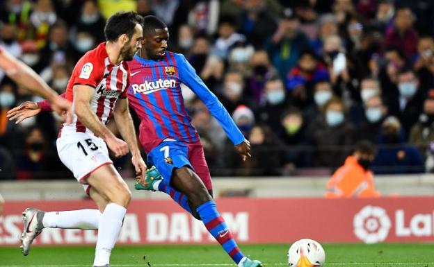 Dembélé lidera el show del Barça