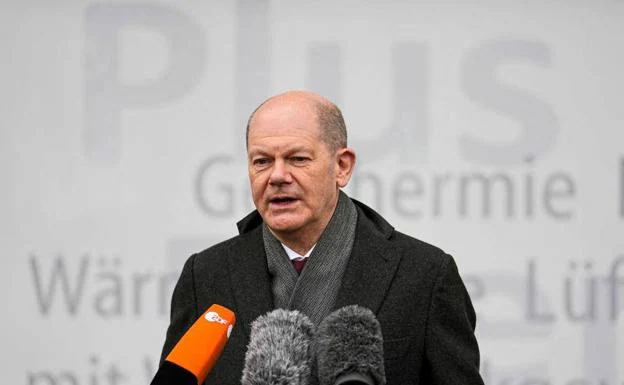Bundeskanzler Olaf Scholz. 