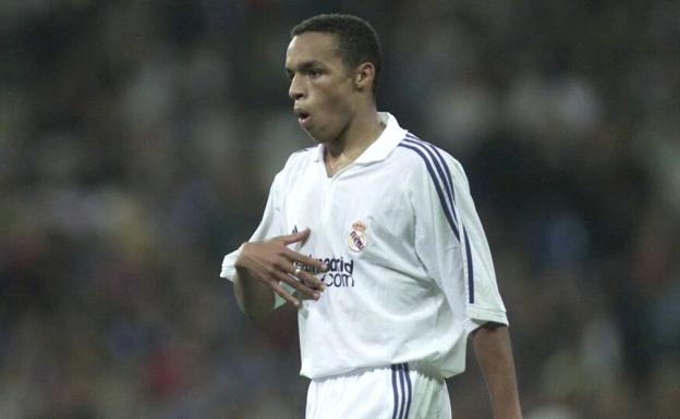 El leonés bando en una partido con el Real Madrid.